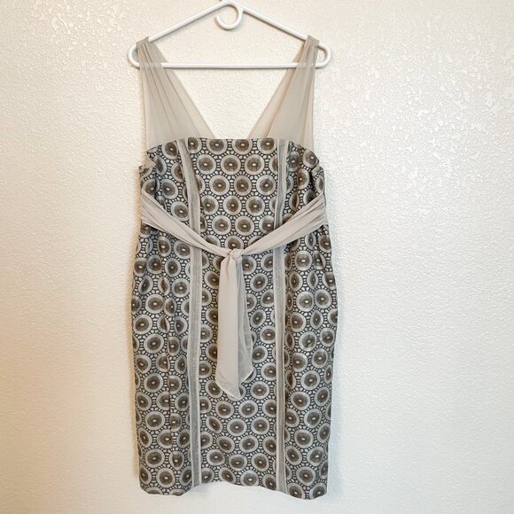 Isabel Toledo X Lane Bryant Linen Blend Sheath Dress Size 16 Minimalist Chic - Picture 2 of 10